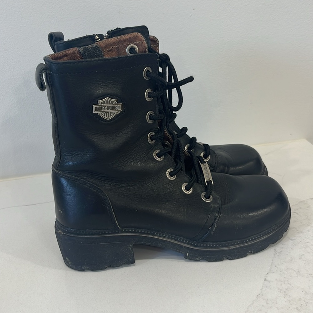 Harley Davidson Riding Boots - Picture 2 of 8